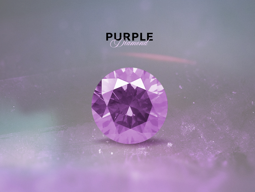 Purple Color Diamond